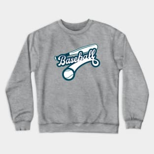 Retro Baseball Logo Crewneck Sweatshirt